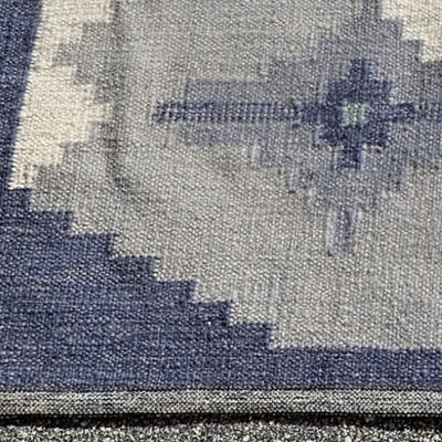 Flatweave Rug Swedish 16a crop